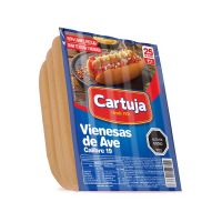 Vienesas de ave 25 unidades